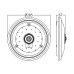 Braytron 16w Sıva Üstü Sensörlü LED Armatür 6500K - SBC15-00330