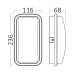 Braytron 15w Walls-B-ELP Siyah Dış Mekan IP65 Aplik 4000K - BG38-00312