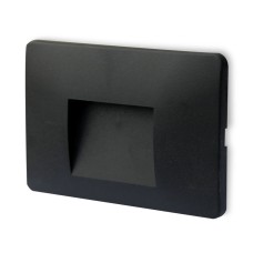 Braytron 3w Vekta-B-WLS Siyah Dış Mekan IP65 Aplik 3000K - BG38-02101