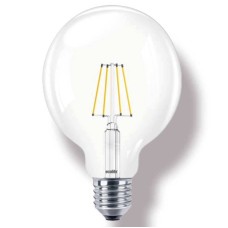 Ecolite 7w E27 G125 Şeffaf Globe Led Ampul - G125.FL.7W.27K