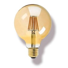 Ecolite 4w E27 G95 Rustik FILAMENT GOLD GLOBE Led Ampul - G95.GD.4W.22K