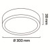 Goya 24w Sıva Üstü Led Panel Armatür - GY1883-24