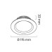 Goya 7w Sıva Altı Downlight Led Spot - GY1740