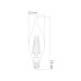 HEKA 4w Dim Edilebilir E14 C35 Kıvrık Mum Rustik Led Ampul