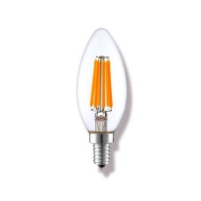 HEKA 6w E14 C35 Rustik Led Ampul 3000K