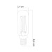 HEKA 4w E14 T25 Bal Cam Rustik Led Tüp Ampul 2500K