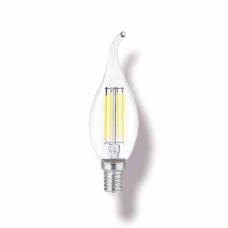 HEKA 6w E14 C35 Kıvrık Mum Rustik Led Ampul 6500K