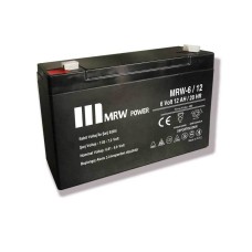 Mervesan 6V Kurşun / Asit Kuru Tip Akü - MRW-6/12