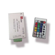 Mervesan 216w 12-24V 18 Amper RGB Led Kumandası - MRW-C-IR-18A