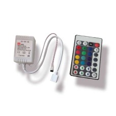 Mervesan 72w 12-24V 6 Amper RGB Led Kumandası - MRW-C-IR-6A
