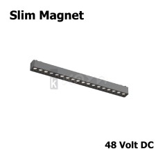 Slim Magnet Mercekli Armatür 18w  34cm - Mol6056