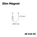 Slim Magnet Opal Hortum Aydınlatma Armatür 40w 200cm - Mol6078