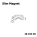 Slim Magnet Ray Trimless L Dönüş Aparatı Tavan - Mol6095 Slim Magnet Ray Trimless L Dönüş Aparatı Tavan - Mol6095