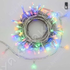 Işık Zinciri 10mt - 100 LED Animasyonlu Şeffaf Kablo  IP44