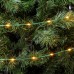 Işık Zinciri 20mt - 200 LED Animasyonlu Yeşil Kablolu  IP44