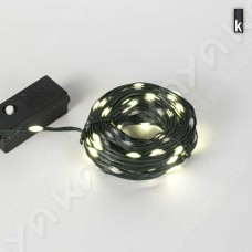 Işık Zinciri 20mt - 200 LED Animasyonlu Yeşil Kablolu  IP44