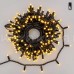 Işık Zinciri 10mt - 100 LED Siyah 2MM Kablolu  IP44 Eklenebilir