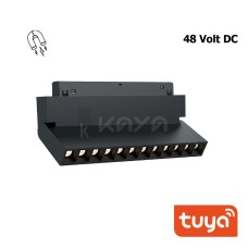 Manyetik Ray 12w Mercekli Yönlendirilebilir Spot 22 cm - KLM-OW22 Tuya