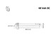 Manyetik Ray 10w Lineer Aydınlatma 30 cm - KLM-SL30 Dali